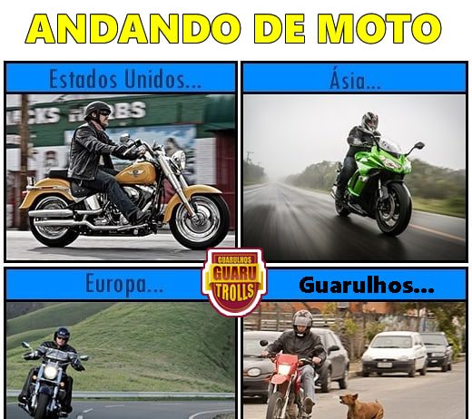 Andando de moto